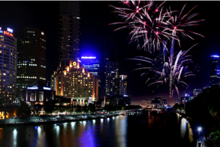 New Year's in Melbourne Town