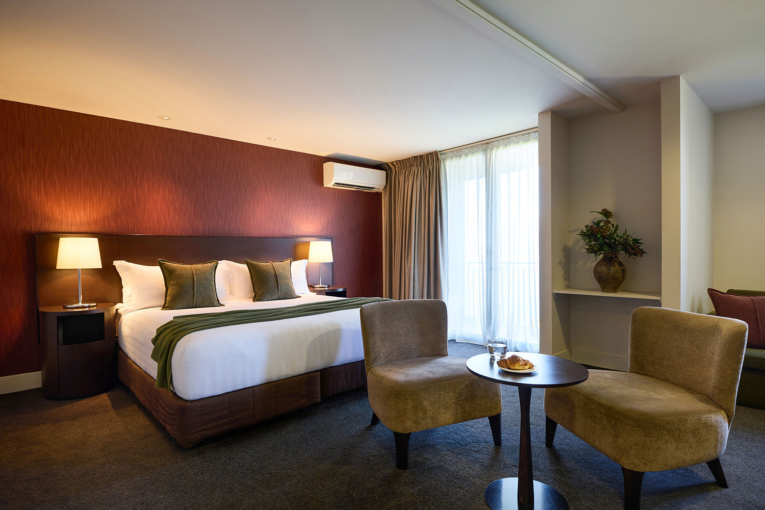 Comfortable 4-star hotel room Queenstown New Zealand — senior-friendly accommodation