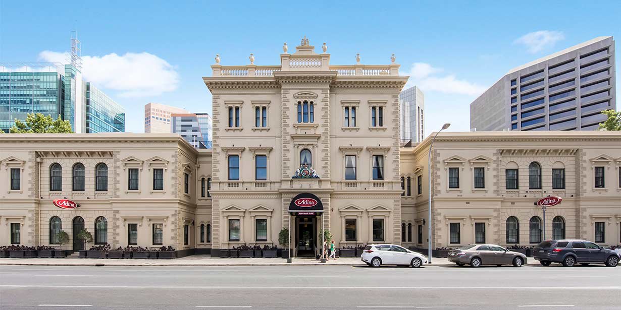 Adelaide Hotels Adina Apartment Hotel Treasury Official Adina Adelaide Exterior